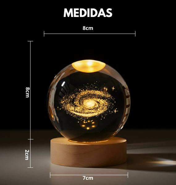 Tu Propio Universo en Casa: Lámpara Espacial 3D