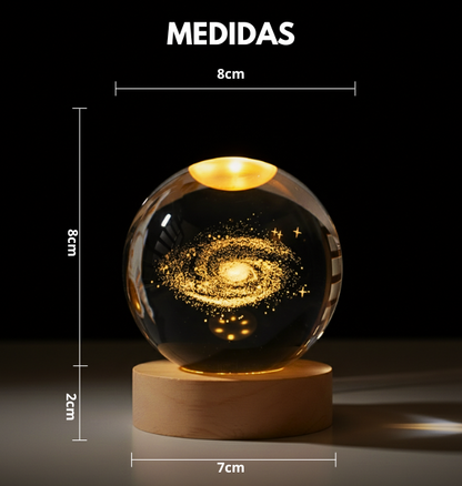 Tu Propio Universo en Casa: Lámpara Espacial 3D