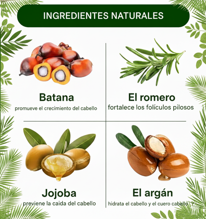 ACEITE DE BATANA-Cabello fuerte, naturalmente