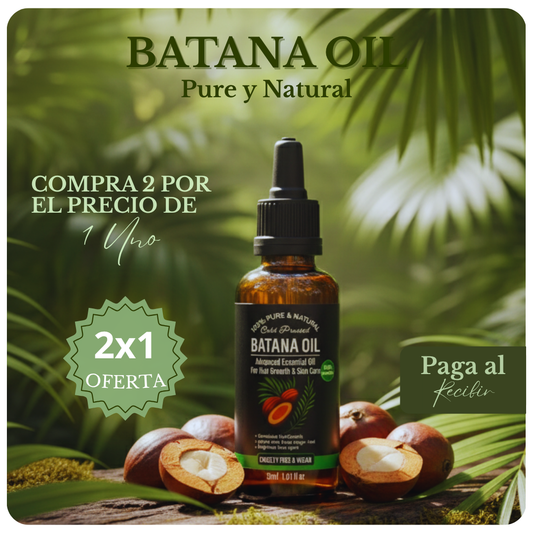 ACEITE DE BATANA-Cabello fuerte, naturalmente