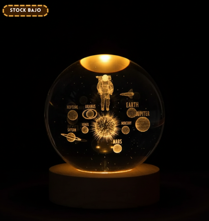 Tu Propio Universo en Casa: Lámpara Espacial 3D