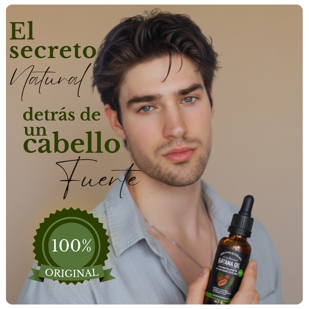 ACEITE DE BATANA-Cabello fuerte, naturalmente